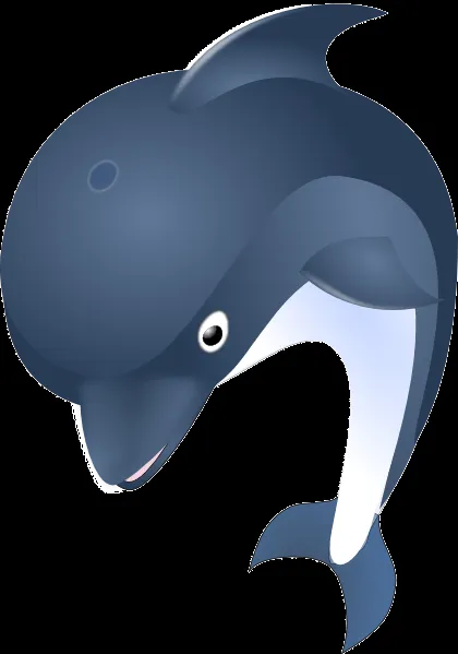 Delfin clip art Free Vector / 4Vector