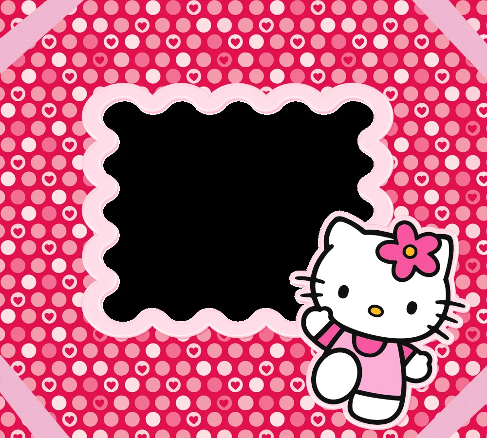 Delicados Marcos de Hello Kitty, todos en Png. ~ Marcos Gratis ...