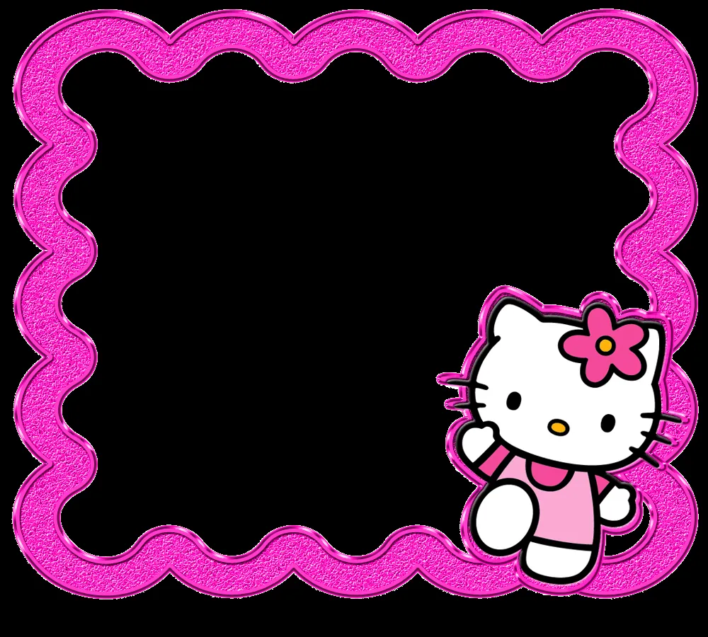 Delicados Marcos de Hello Kitty, todos en Png. ~ Marcos Gratis ...