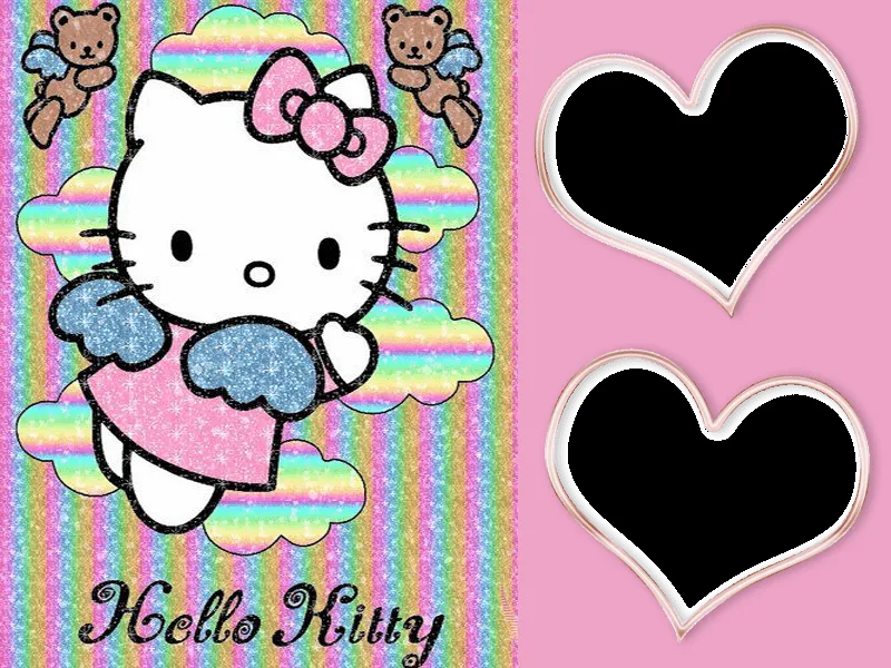 Delicados Marcos de Hello Kitty, todos en Png. ~ Marcos Gratis ...