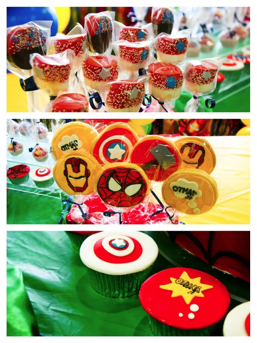 Delicatesse Postres: Cumpleaños: The Avengers