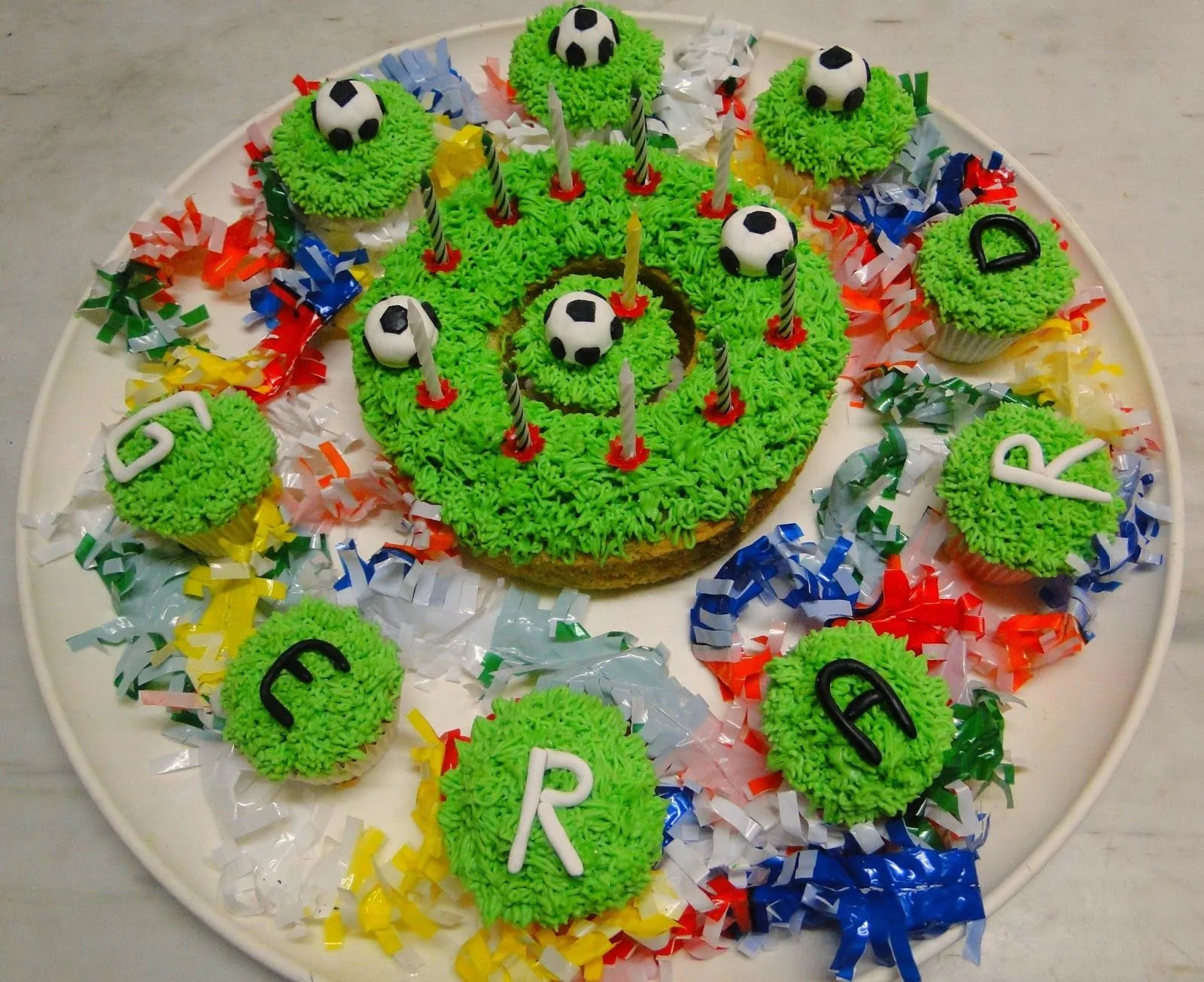 Delicious i Cupcakes: Cupcakes futbol