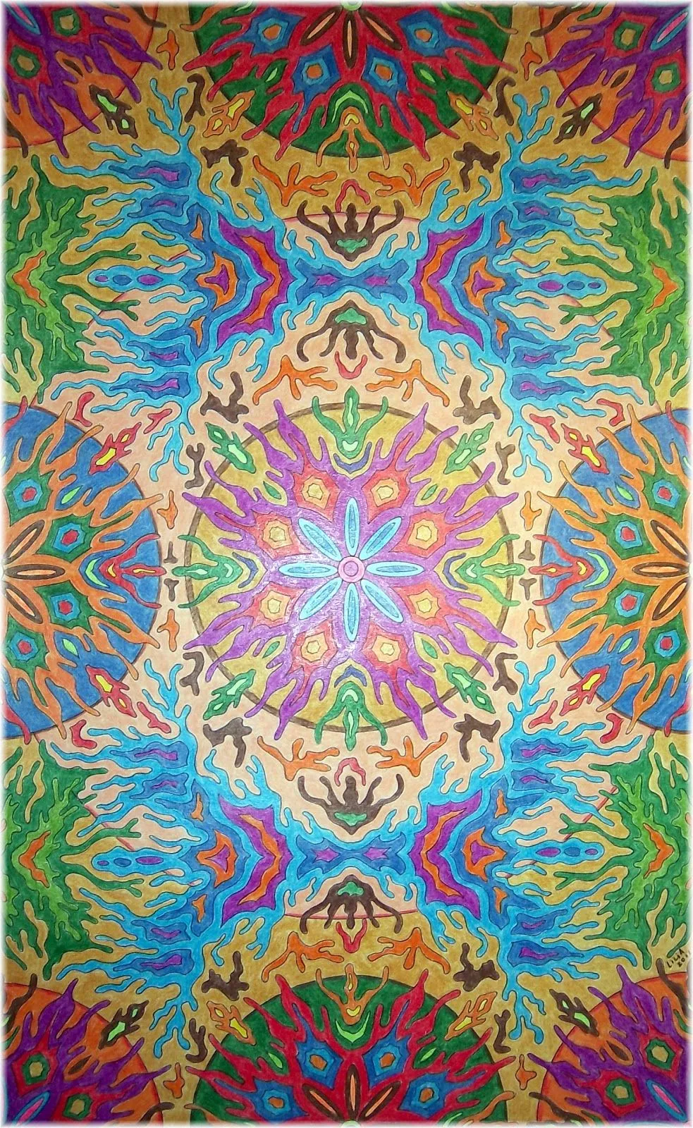 El delirio del Lirium*: De colores... mandala