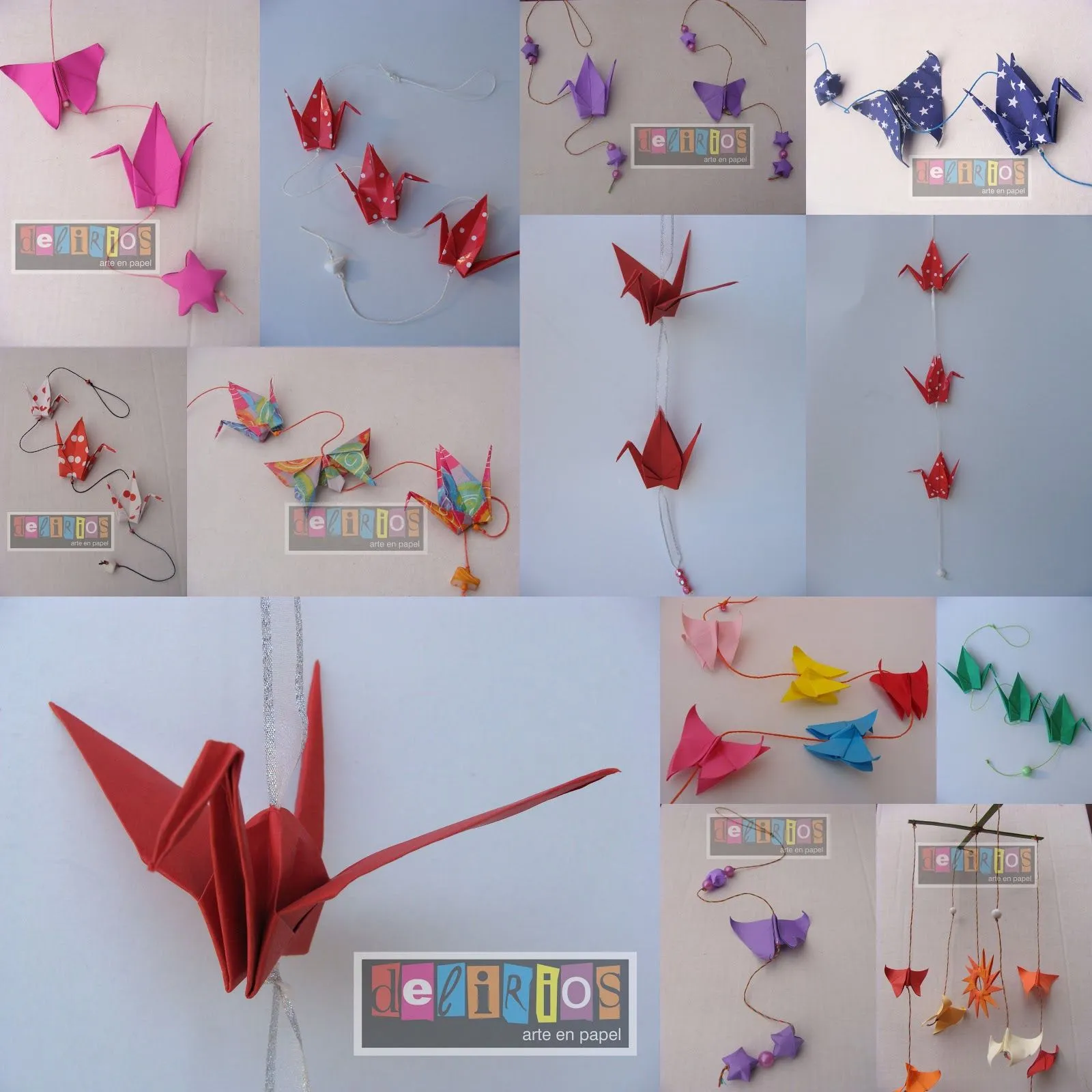 DELIRIOS -Arte en Papel-: Aprendiendo Origami!!