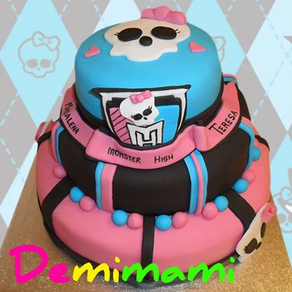 Demimami - Personal Cakes: TARTAS FONDANT PARA NIÑAS