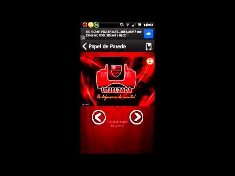 Demonstração Bandeira 3D Flamengo LWP | RepeatVids