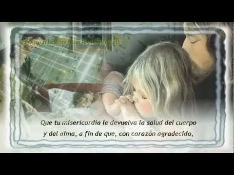 DERECHO A VIVIR Y SER AMADO: ►ORACIÓN POR UN NIÑO ENFERMO