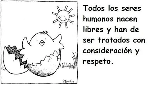 DERECHOS HUMANOS DIBUJOS Y FICHAS DE DERECHOS HUMANOS