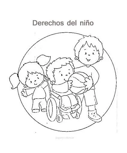 Derechos del niño en dibujos para imprimir - Imagui