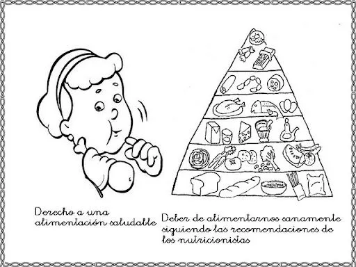 DERECHOS DE LOS NIÑOS PARA COLOREAR