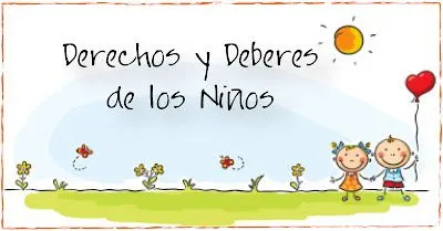 Derechos y obligaciones de niños y adolescentes