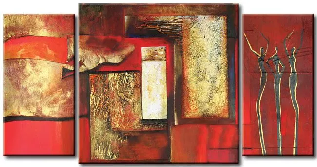 Imagenes de cuadros abstractos tripticos - Imagui