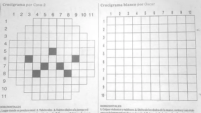 El desafío del crucigrama desnudo - ABC.