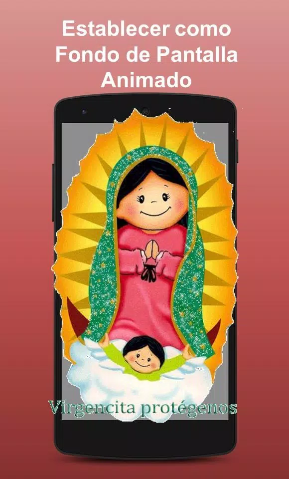 Descarga de APK de La Virgen de Guadalupe en Dibujo Animado para Android