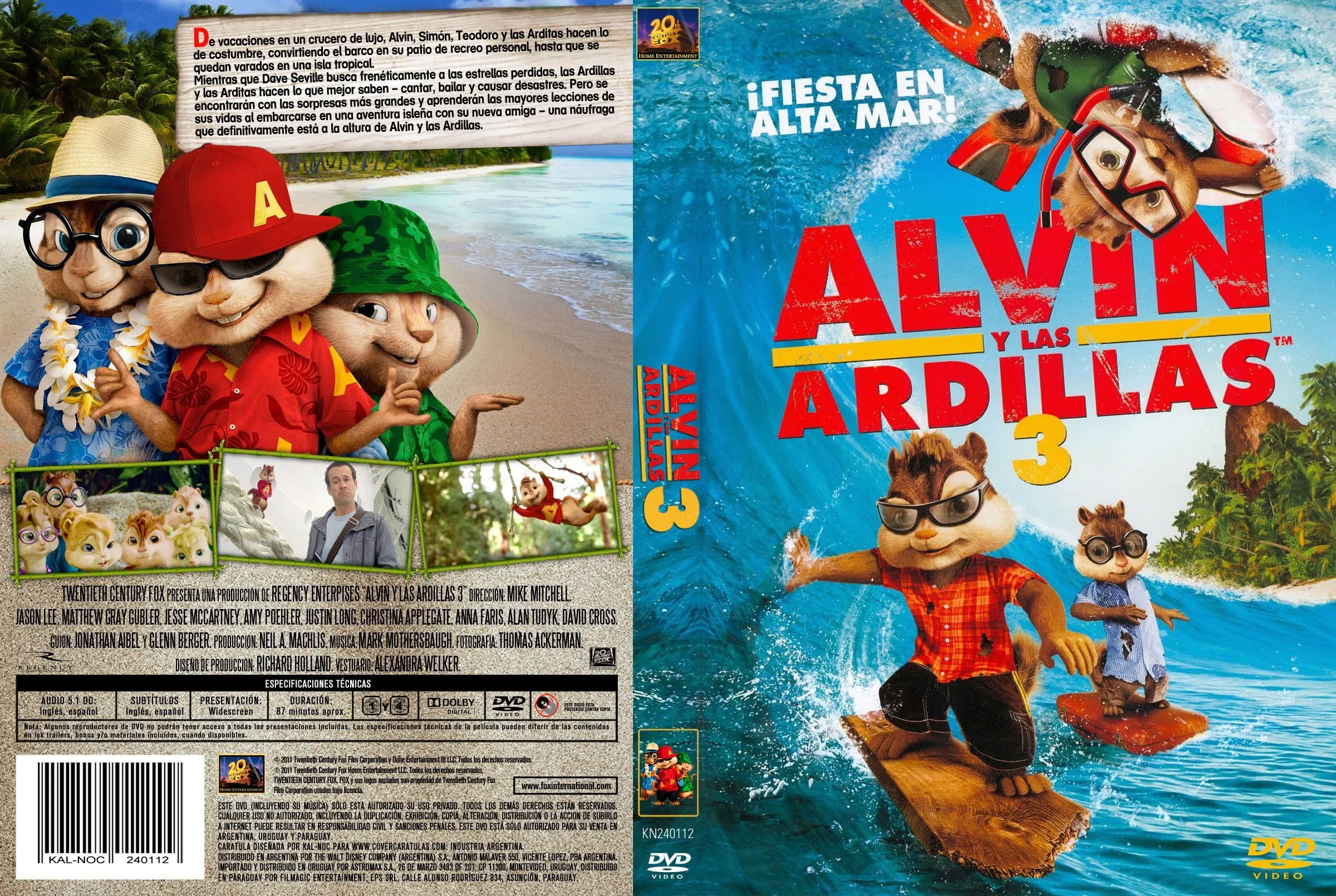 Descargar Alvin y las Ardillas 3 [DvdRip] [Latino] [MF-FS-UL-LB ...