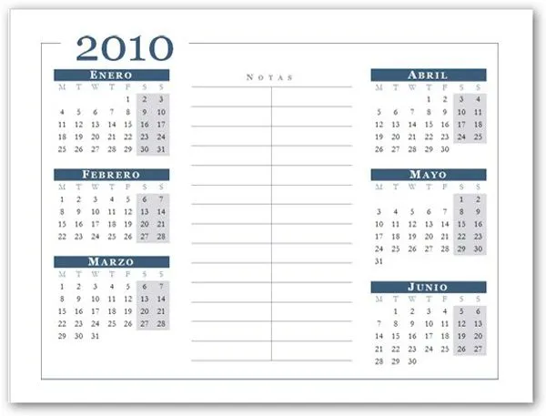 Cómo hacer y descargar un calendario 2010 gratis con fotos y ...