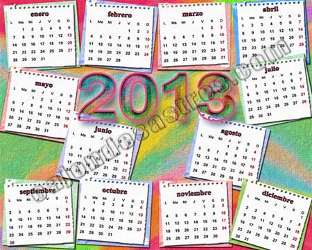 Descargar calendarios 2013 gratis | Cajón desastres