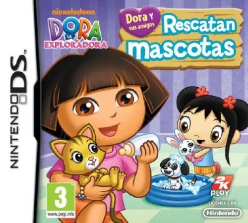 Descargar Dora y sus Amigos rescatan mascotas [Español] [NDS] [DF ...