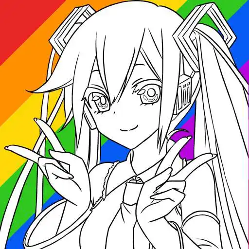 Descargar Hatsune Miku Libro Para Colorear