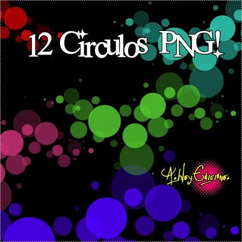 12 Circulos PNG Para Photoshop/Photoscape by ~MoiiBelo on deviantART