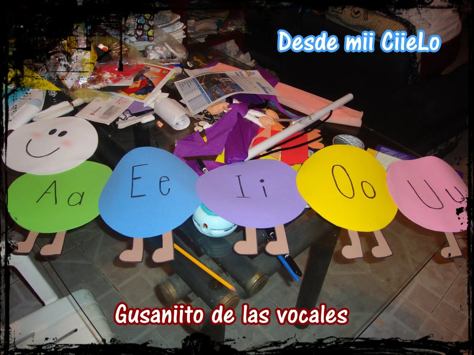 ღDesde mi Cieloღ: Gusano de las vocales