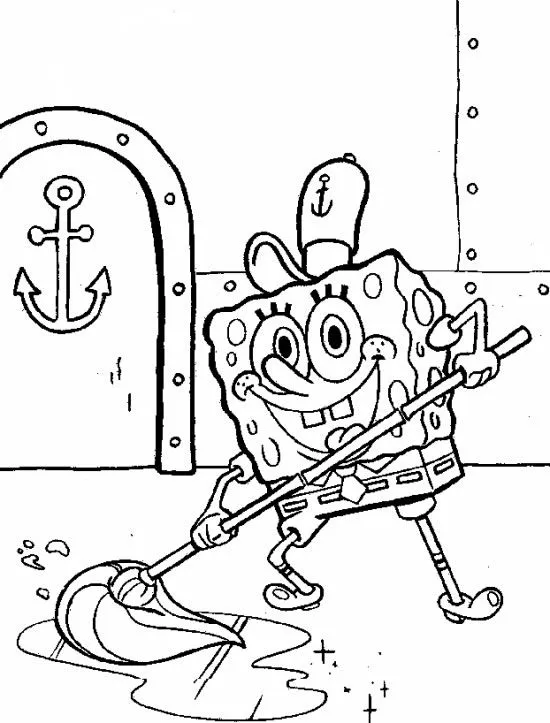 Desenhar desenhos: História do bob esponja calça quadrada da globo