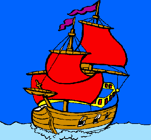 Desenho de Barco pintado e colorido por Usuário não registrado o ...