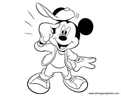 Desenho Mickey para Colorir