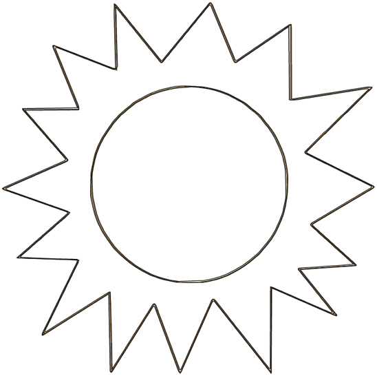 Desenho de sol - Imagui