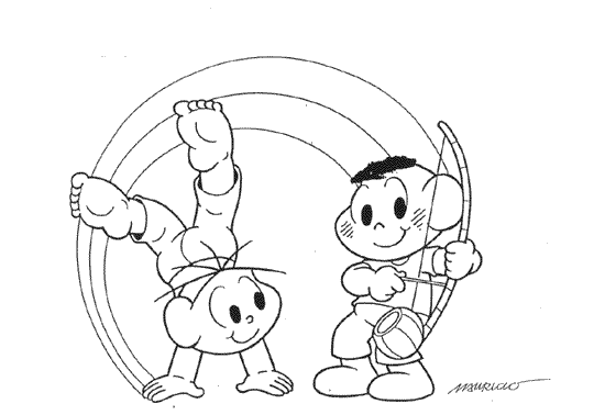 Desenhos de Capoeira para Colorir - Toda Atual