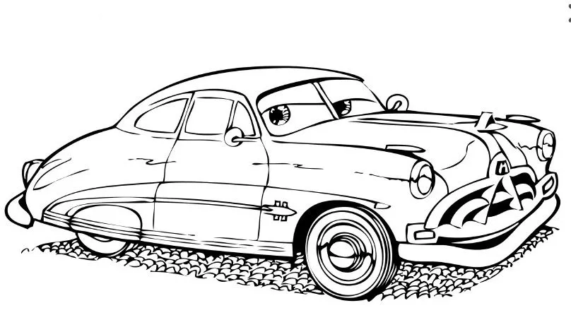 Desenhos para colorir de carros