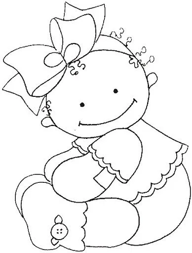 Desenhos para Colorir: Desenhos para Colorir de Bebes