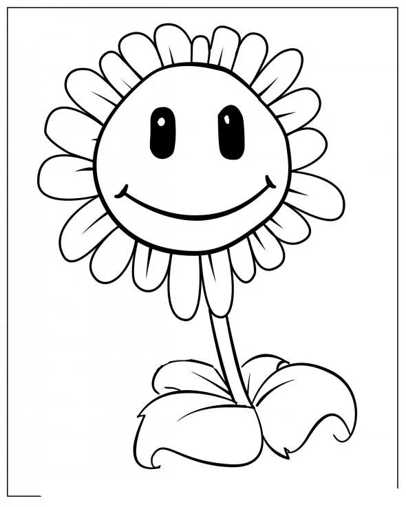 Desenhos para Colorir: Desenhos Plants vs Zombies
