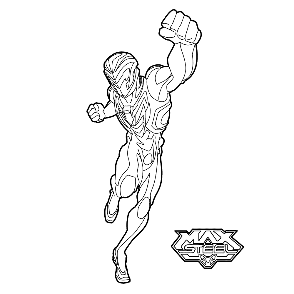 Desenhos para Colorir e Imprimir: Desenhos do Max Steel para ...