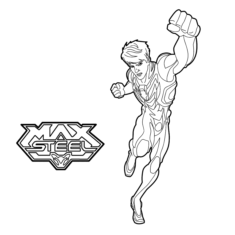 Max Steel para colorear e imprimir - Imagui