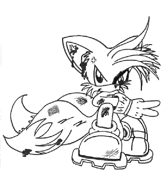 Desenhos para colorir: Sonic