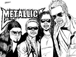 Desenhos do Rock and Roll - Rock na Web