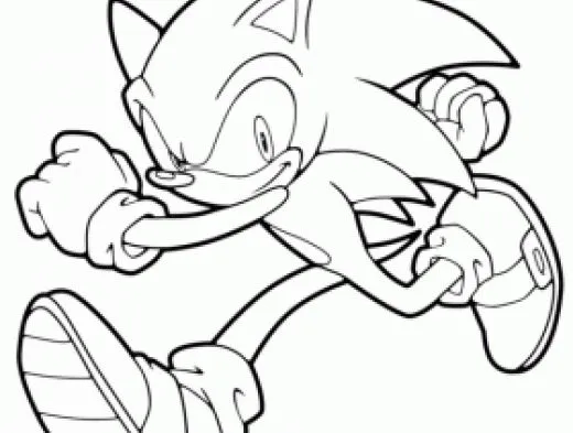 Desenhos do Sonic para Colorir e Pintar [Sonic The Hedgehog] | Pra ...