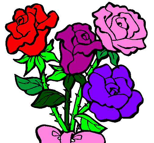 DESENHOS DE FLORES COLORIDAS PARA IMPRIMIR | coisas pra ver