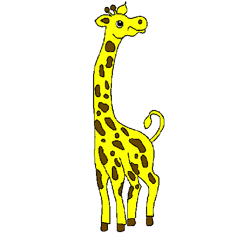 Desenhos coloridos DE UMA GIRAFA - Imagui