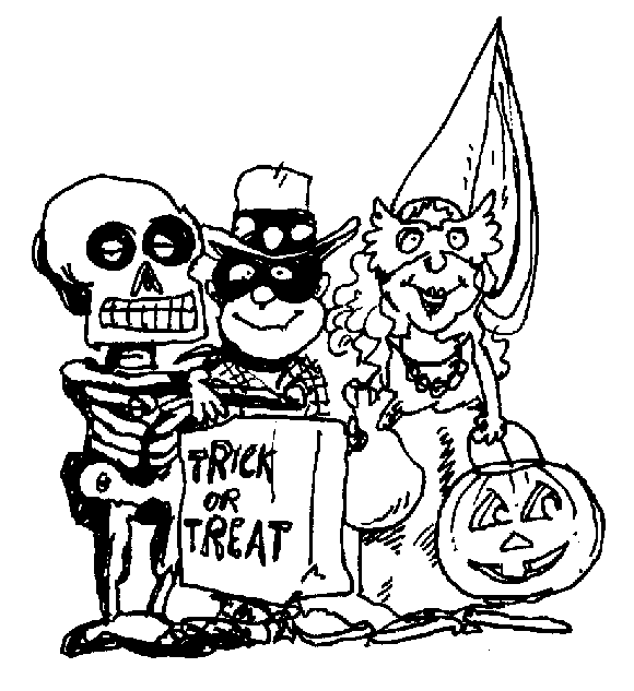 DESENHOS DE HALLOWEEN PARA COLORIR | coisas pra ver