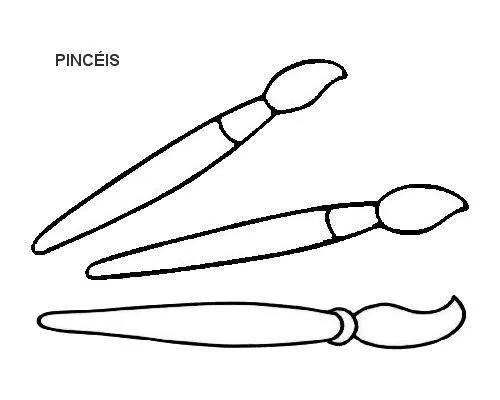 Desenhos de Material Escolar para colorir e pintar - Desenhos Para ...