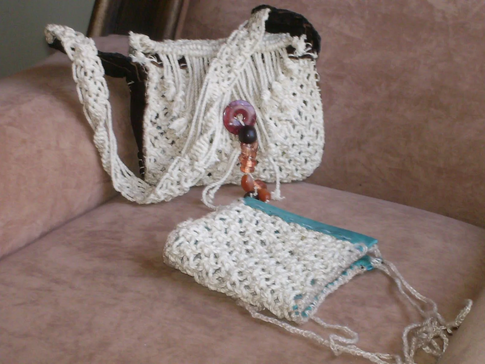 Desenreda Tu Arte Por Claudia Higuita: Bolsos En Macrame