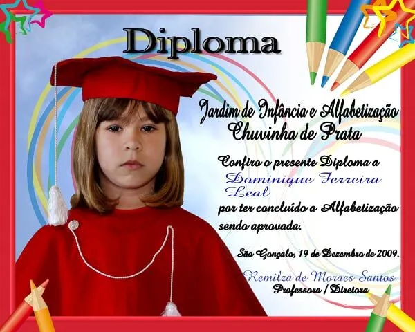 Diplomas de graduación para preescolar para imprimir - Imagui