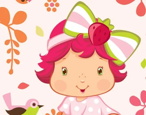 Design Table Strawberry Shortcake Baby - In The Garden 55x45x55cm