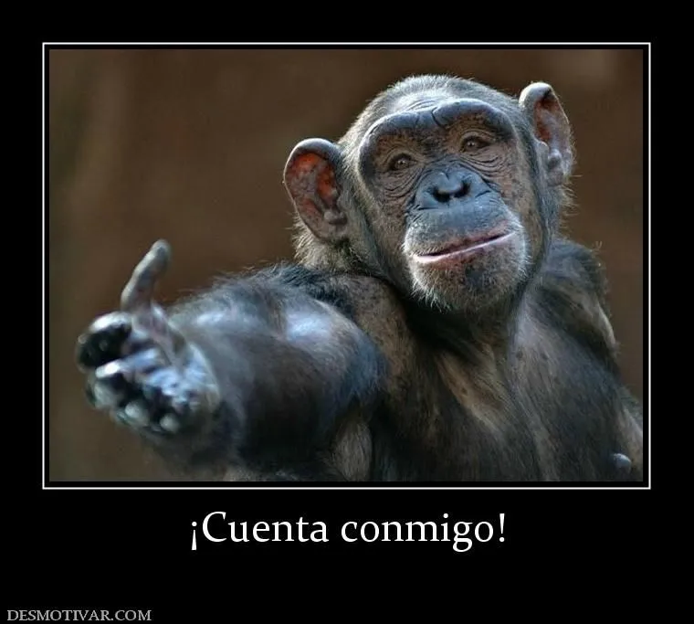 Desmotivaciones ¡Cuenta conmigo!