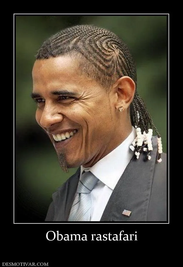 Desmotivaciones Obama rastafari