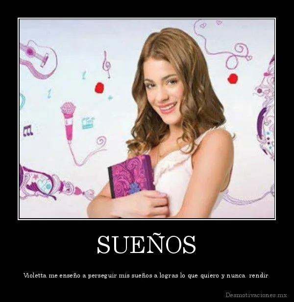 Desmotivaciones de Violetta para compartir en Facebook - Mil Recursos