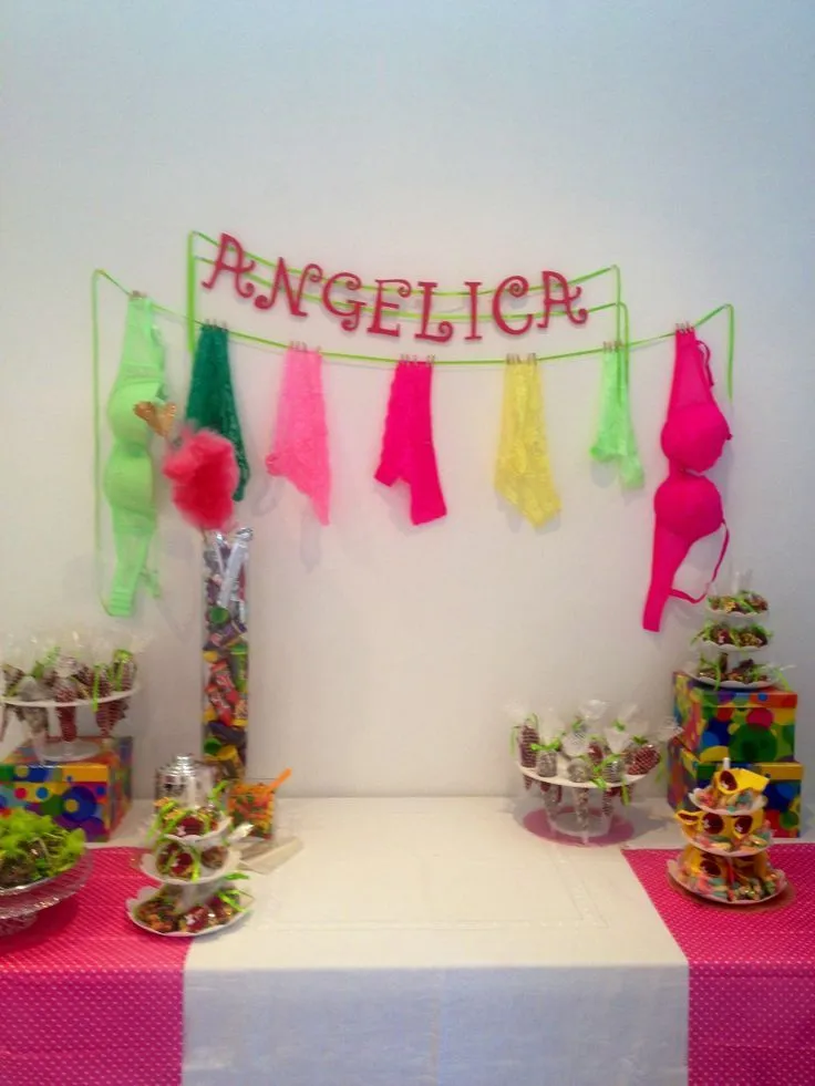 Mesa de dulces despedida de soltera | Decoracion Informal | Pinterest