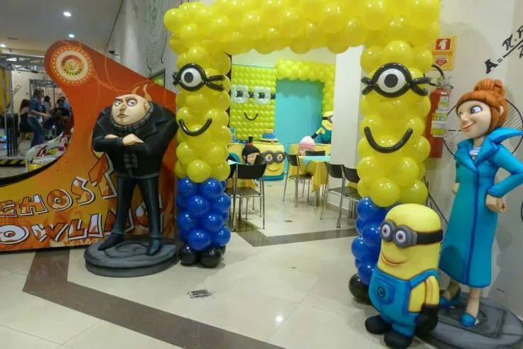 DespicableMe#minions#decorationballoons | Decoracion con Globos ...